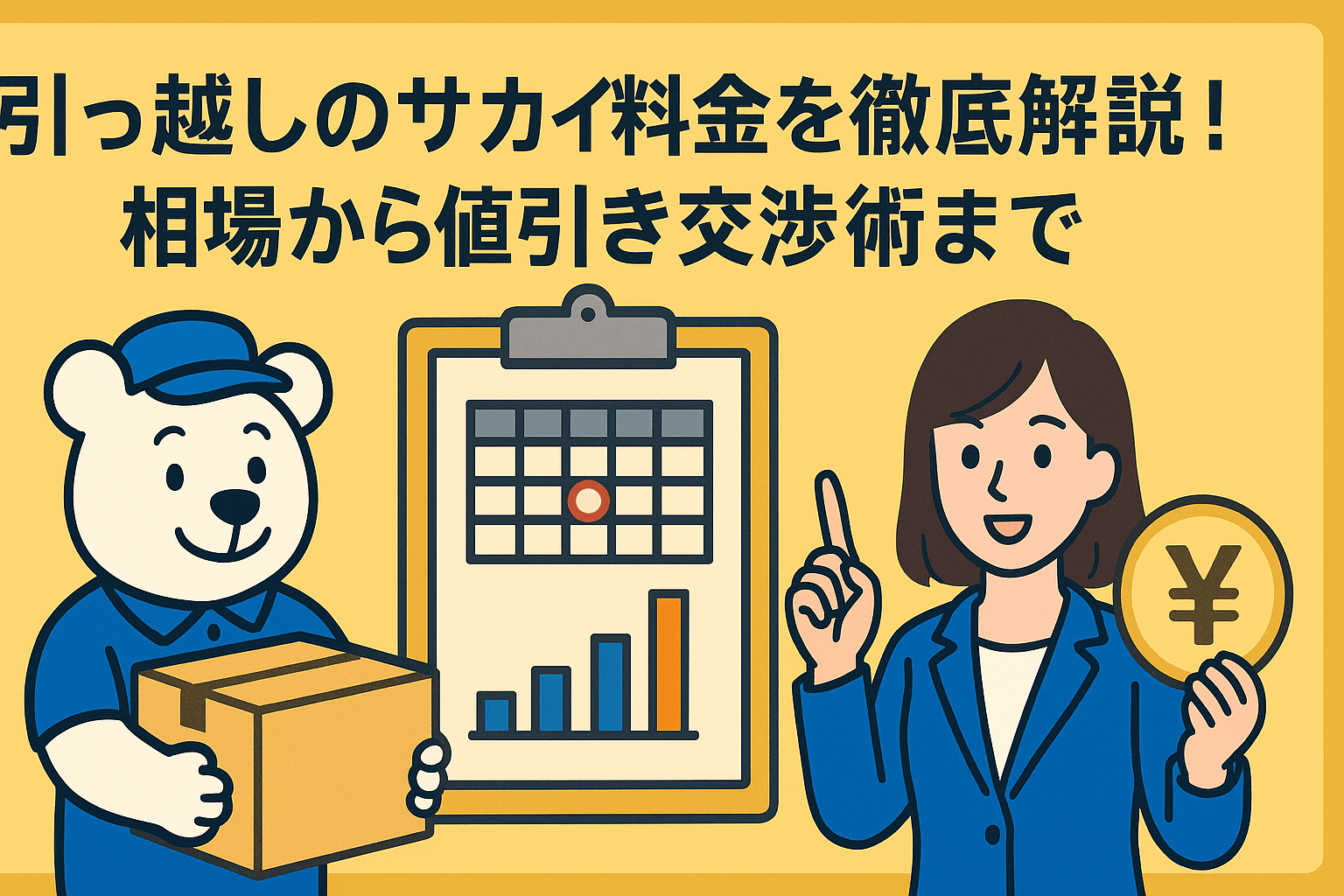 引っ越しのサカイ料金を徹底解説!相場から値引き交渉術まで | こしママ